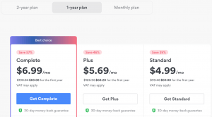 NordVPN 1 yr plan