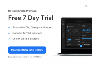 Hotspot Shield Free Trial