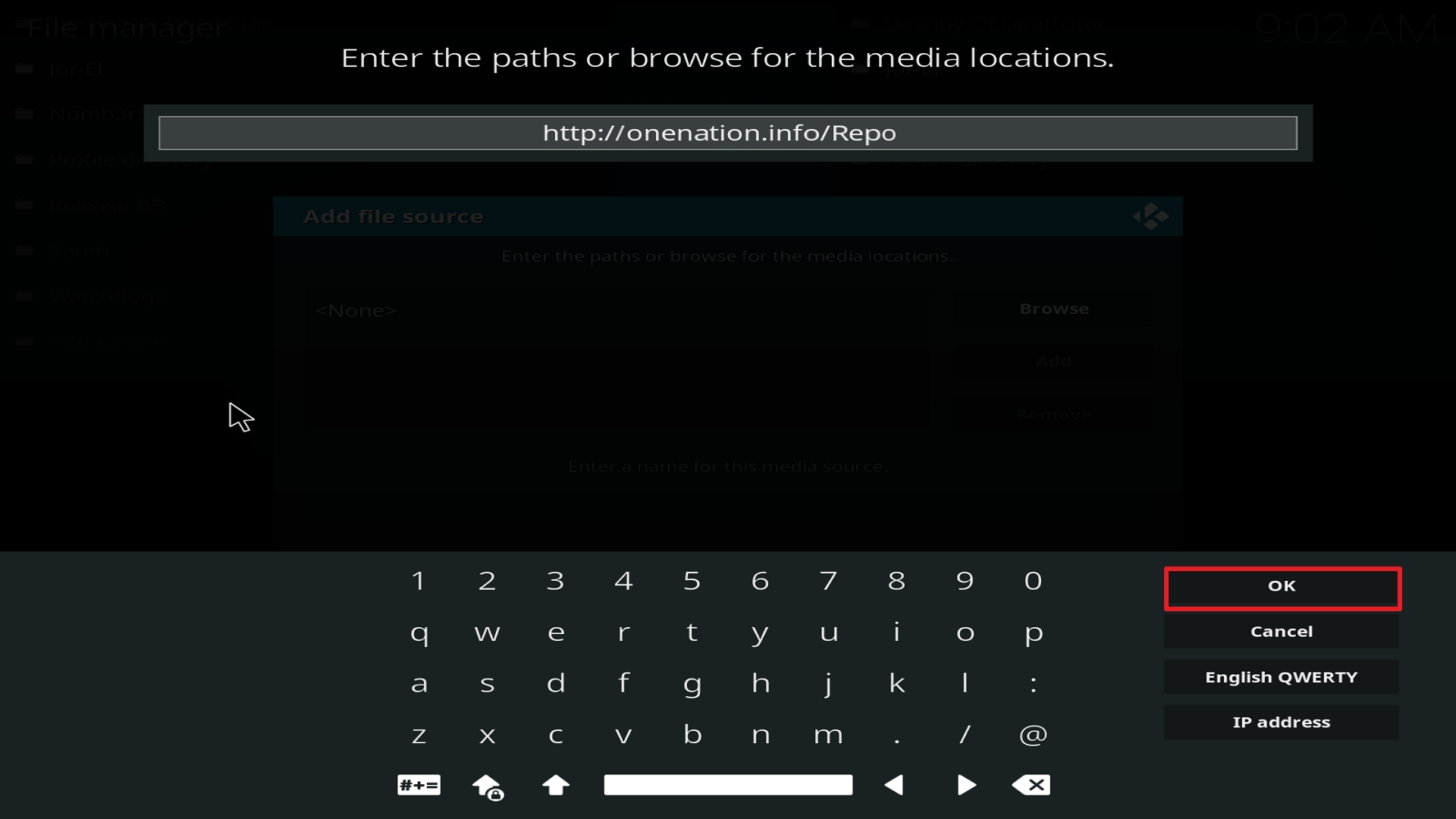 Step 10 Installing Deceit on Kodi