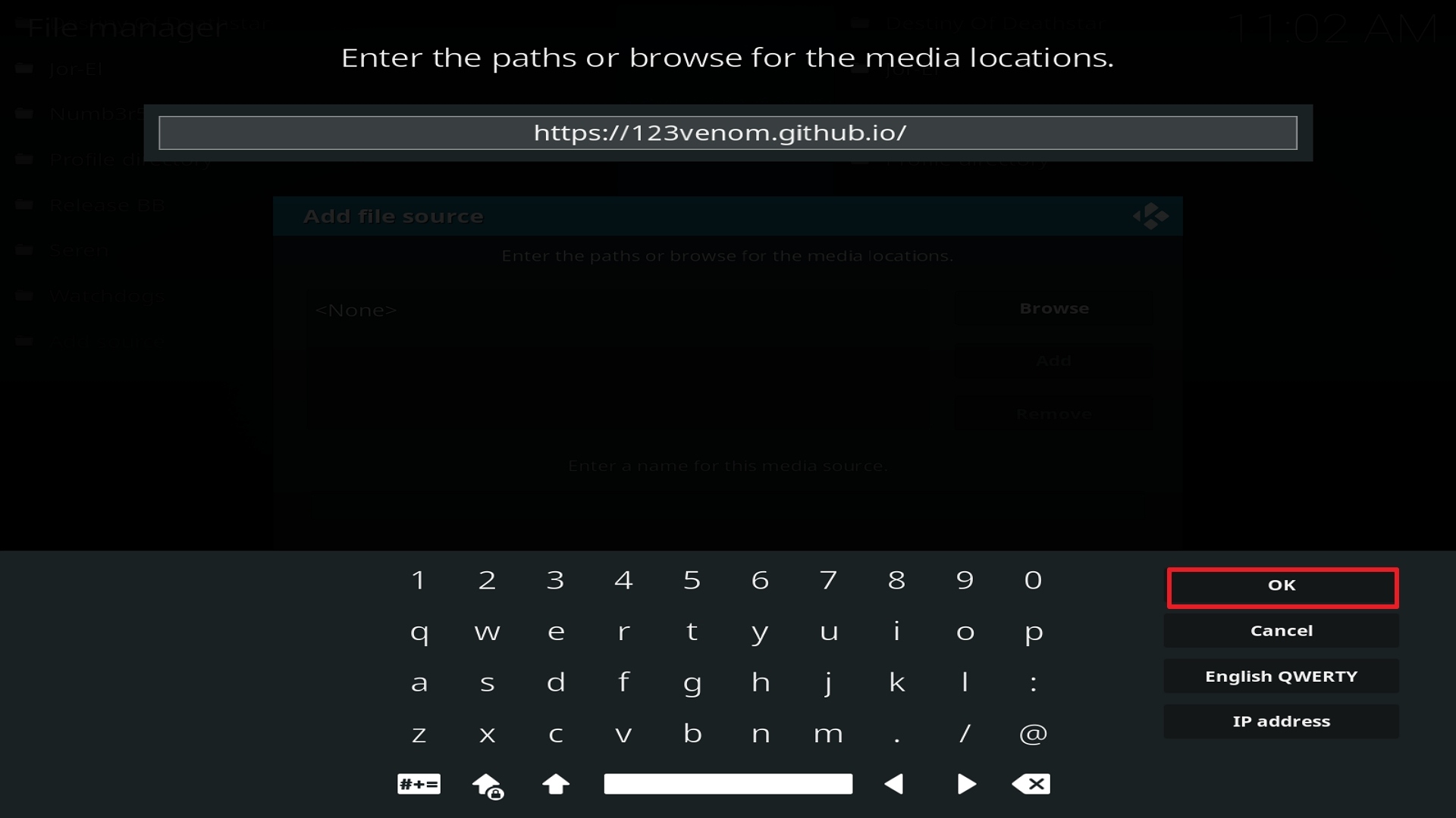 Step 10 Installing Venom on Kodi