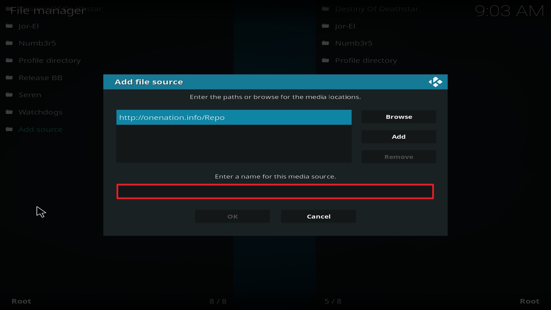 Step 11 Installing Deceit on Kodi