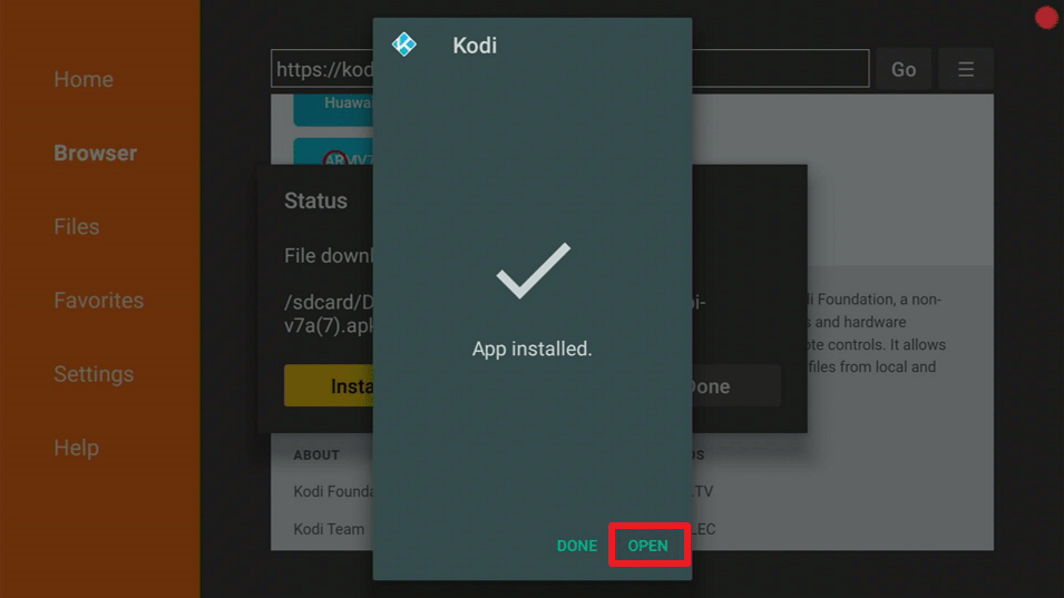  Install Kodi 5