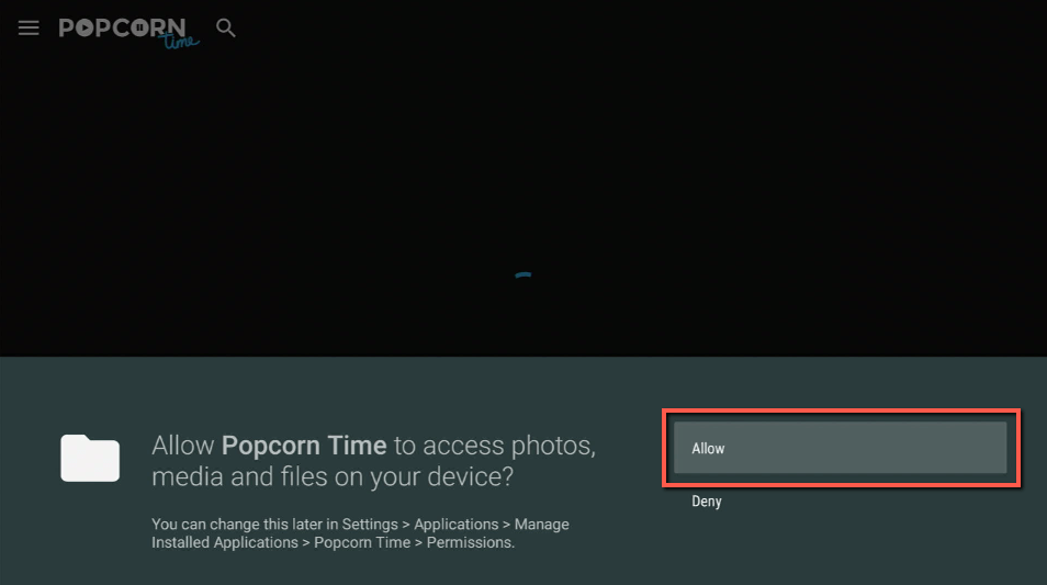 Step 16 Install Popcorn Time