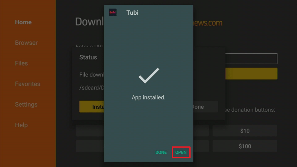 Install Tubi TV on Firesticks 15