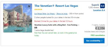 price booking a hotel with a vpn