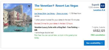 price booking a hotel in the US with a vpn