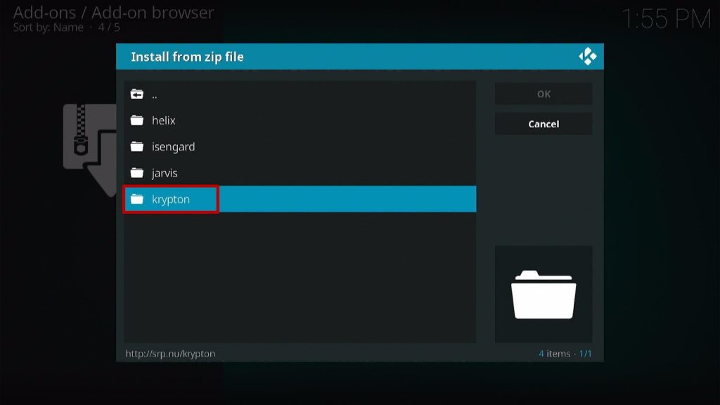 Step 13 Clear Cache On Kodi