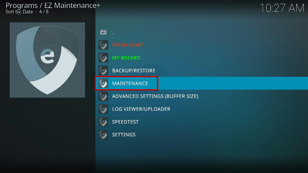Step 26 Clear Cache On Kodi