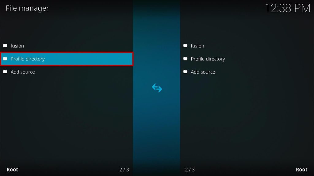 Step 3 Clear Database On Kodi