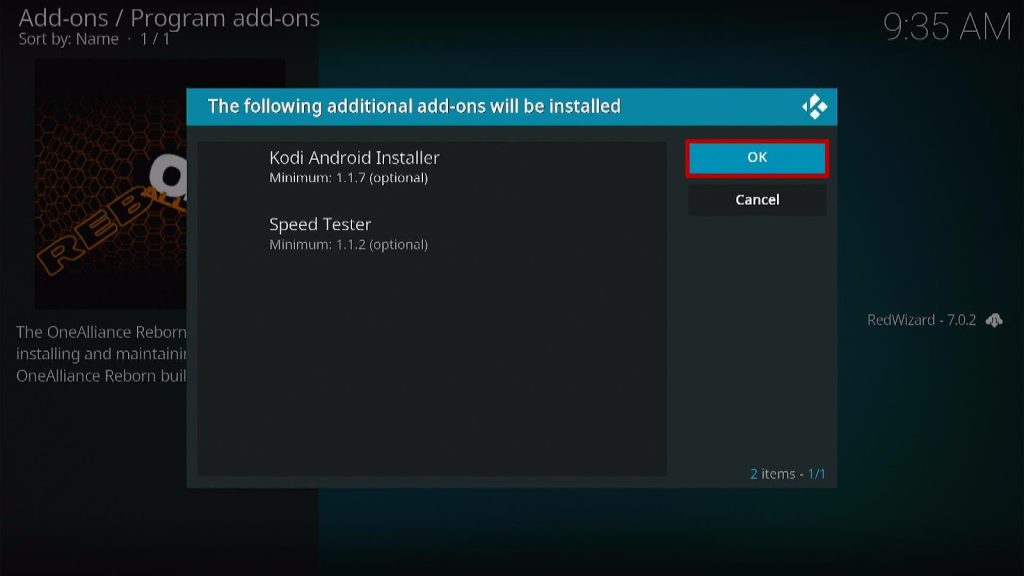 Step 21 How to Install Red Wizard Matrix Kodi Build