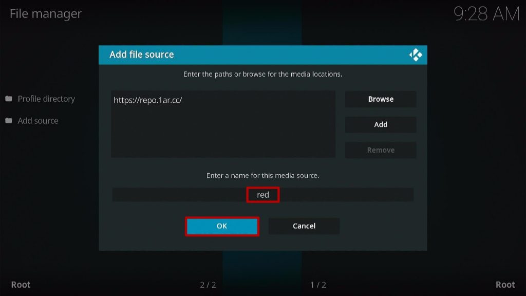 Step 9 How to Install Red Wizard Matrix Kodi Build
