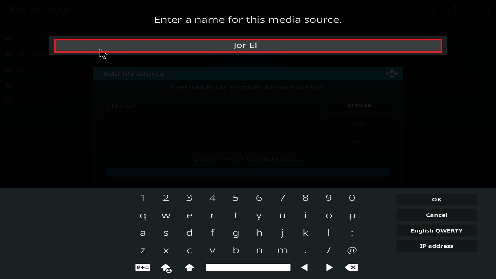 Step 12 Installing Jor-El on Kodi