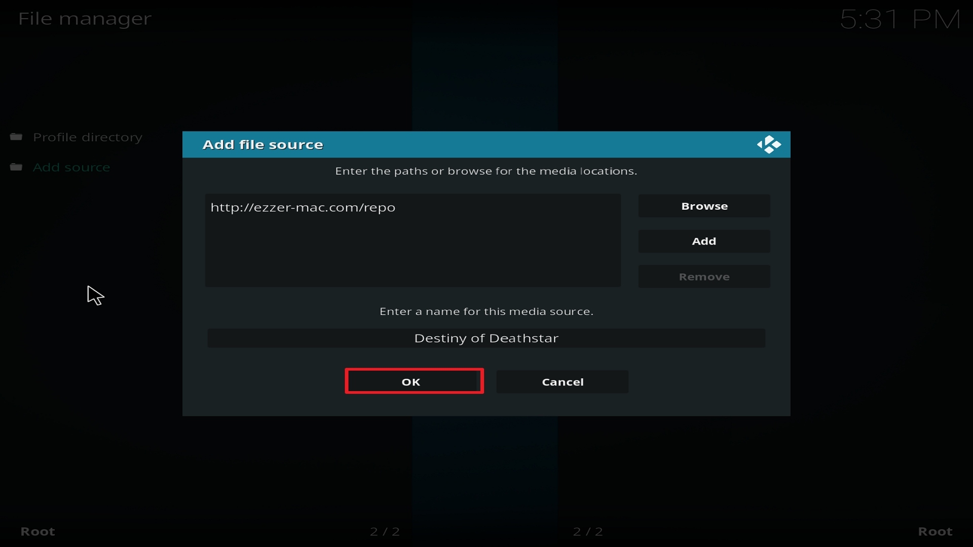 Destiny of Deathstar install step 14