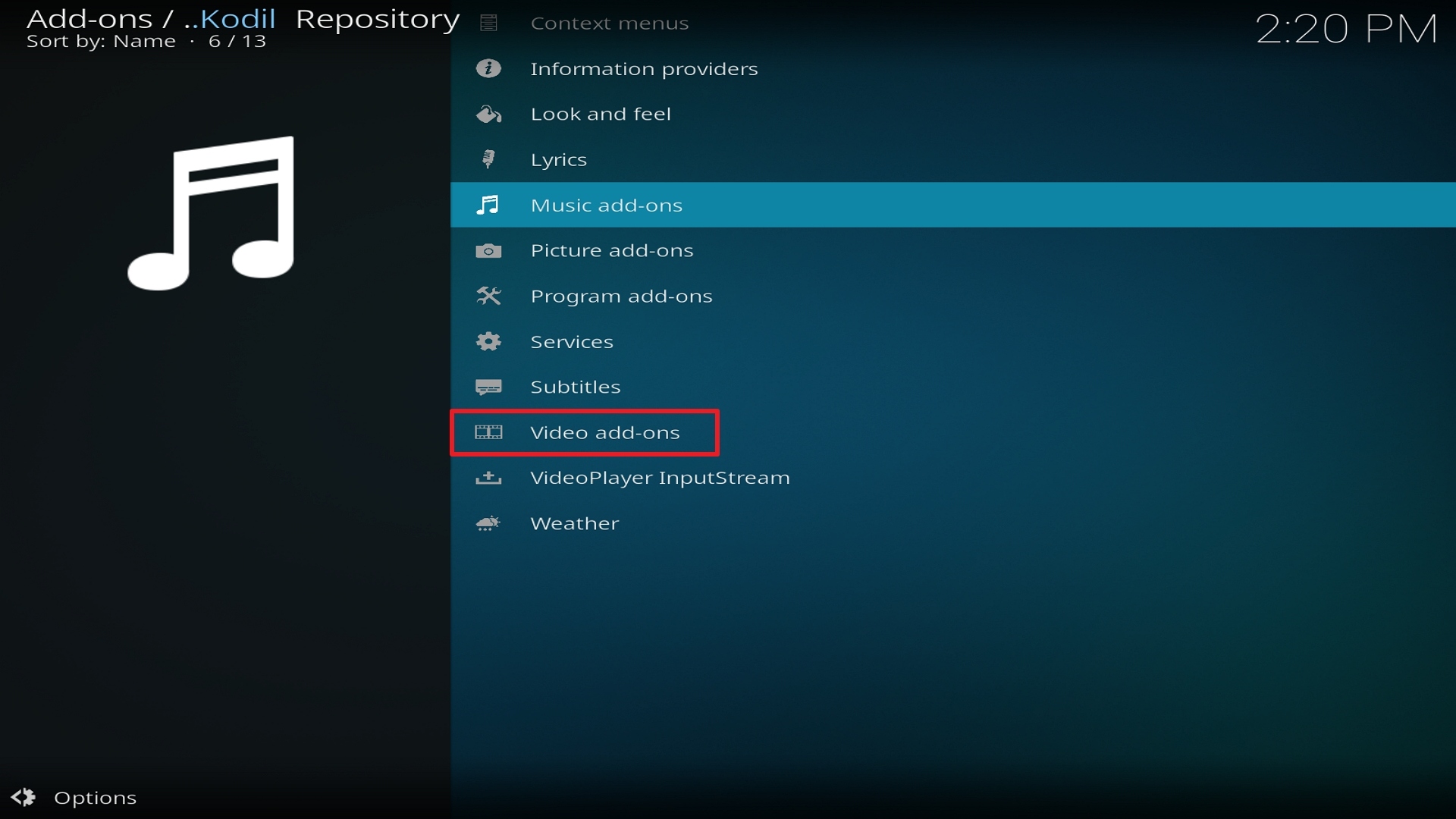 Step 21 Installing Yoda on Kodi