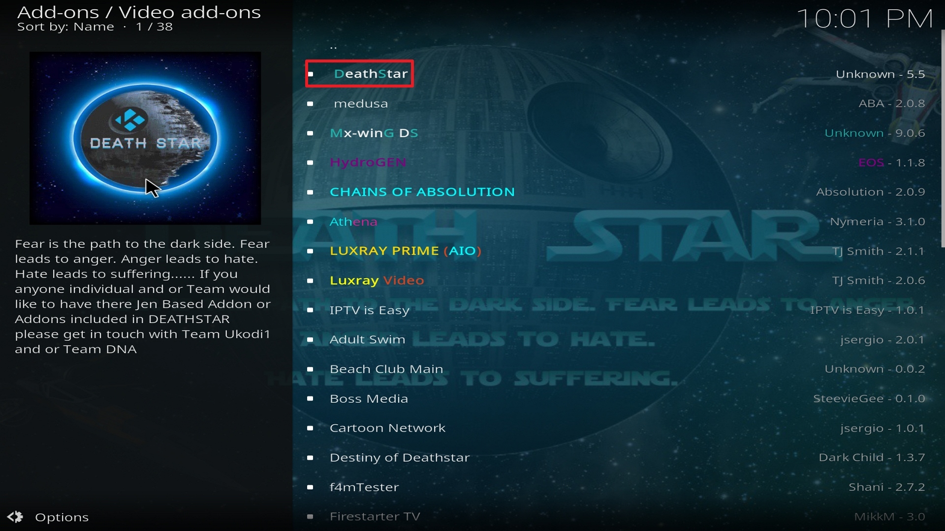 Destiny of Deathstar install step 22