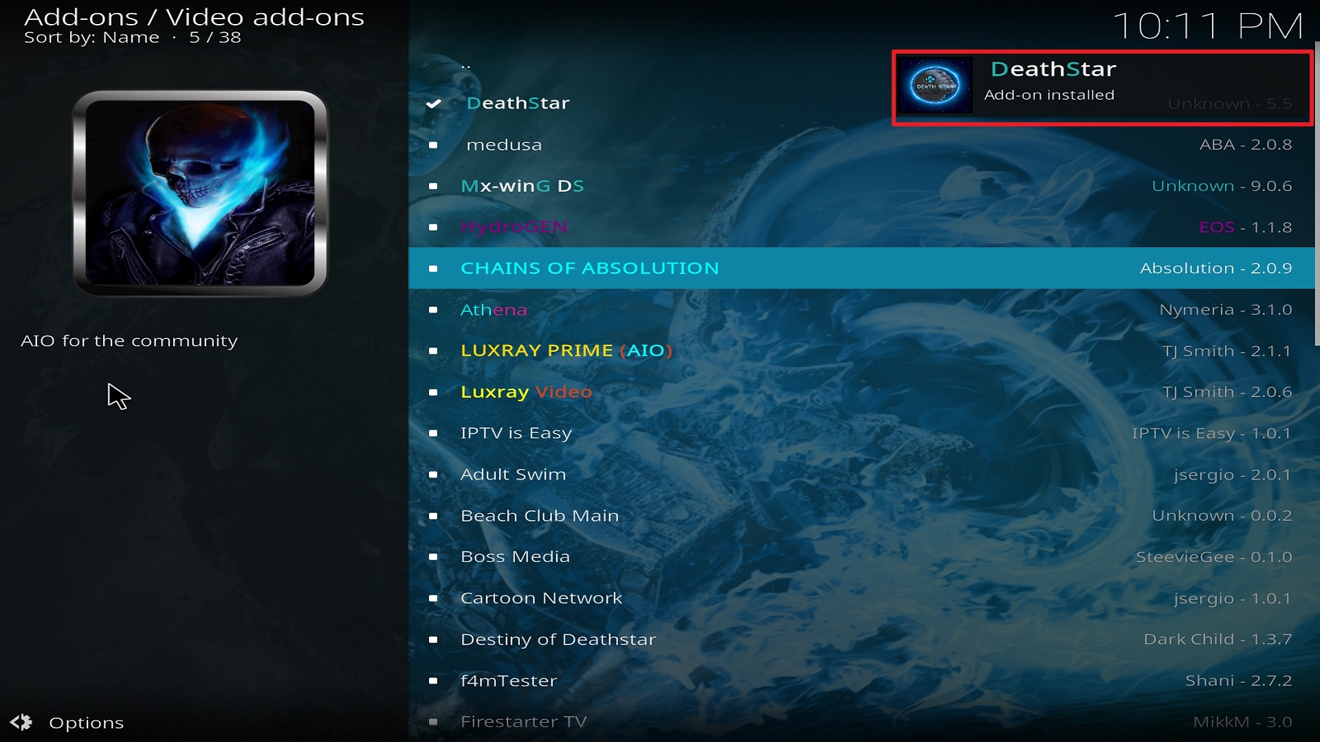 Destiny of Deathstar install step 25