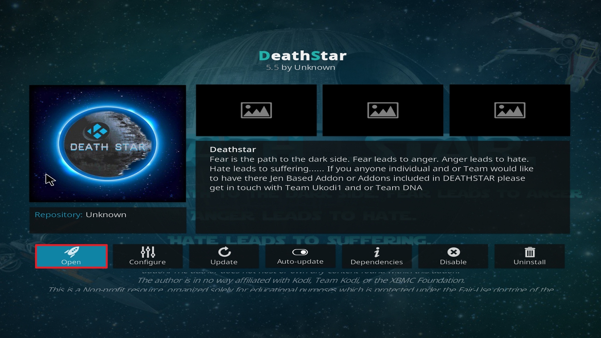 Destiny of Deathstar install step 26