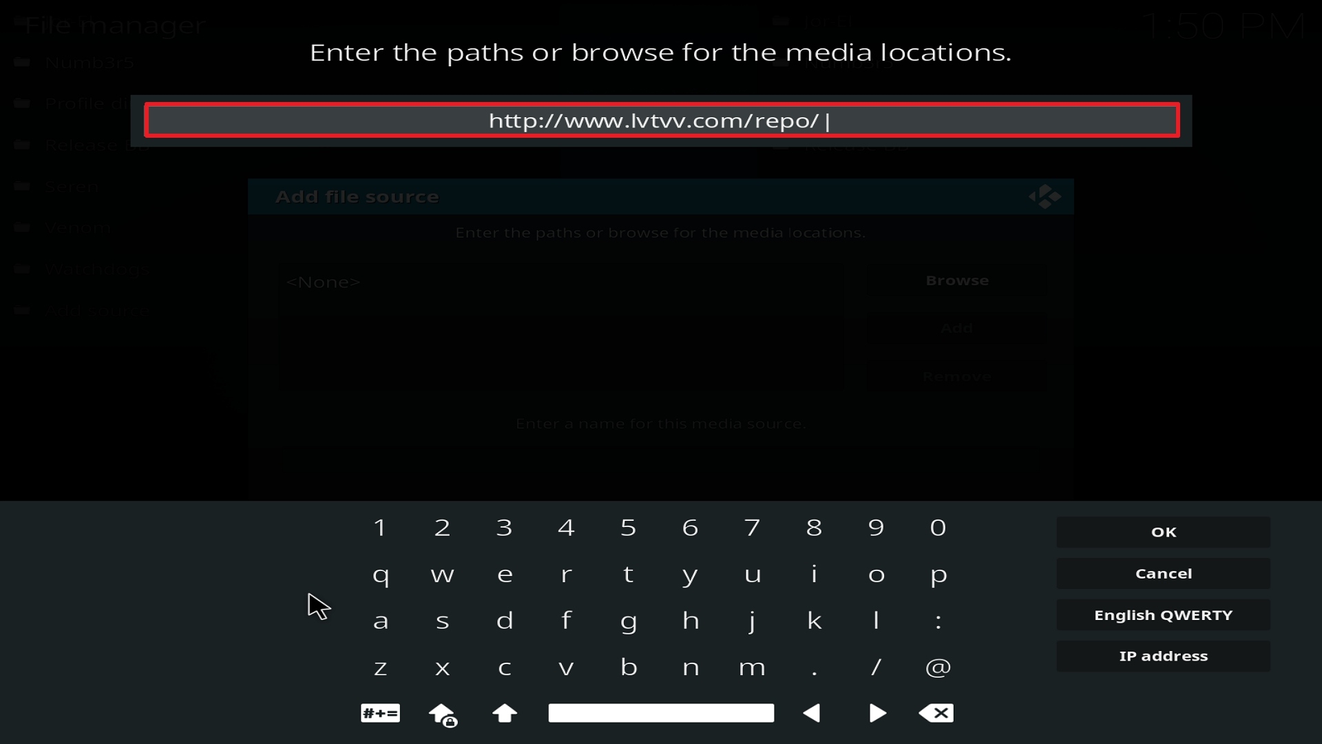 Step 9 Installing Yoda on Kodi