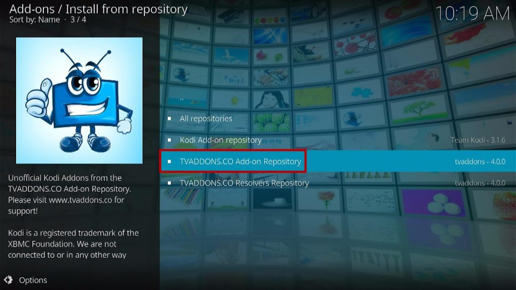 Step 18 Update Your Add Ons
