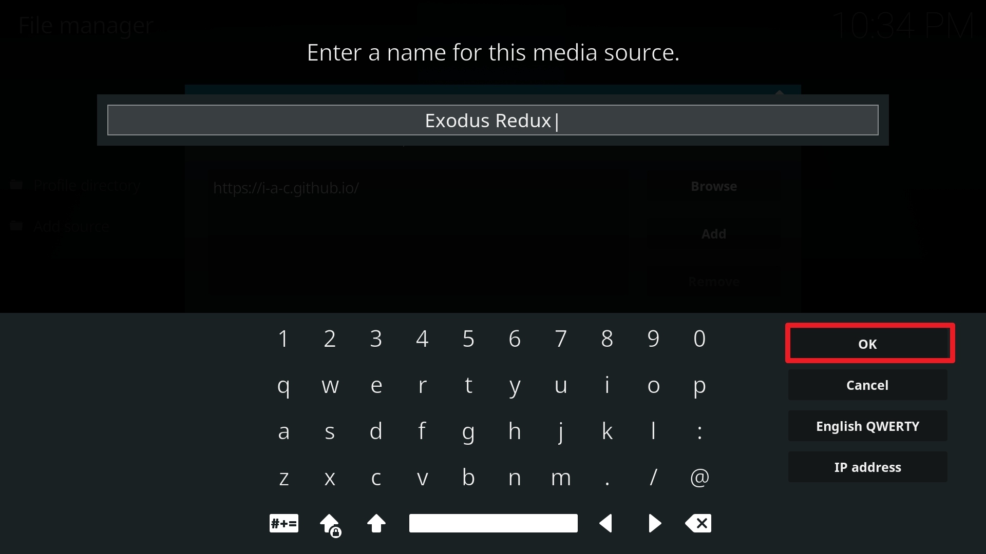 exodus redux install step 13