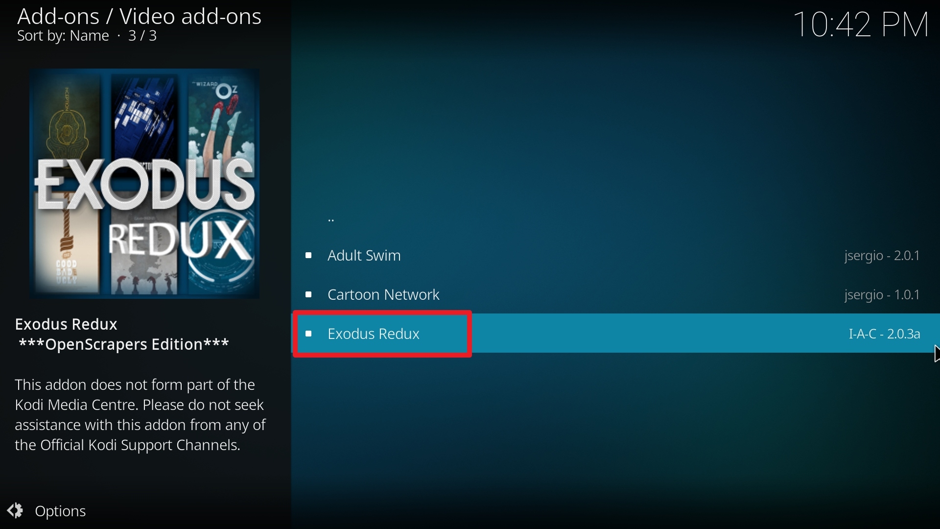 exodus redux install step 22