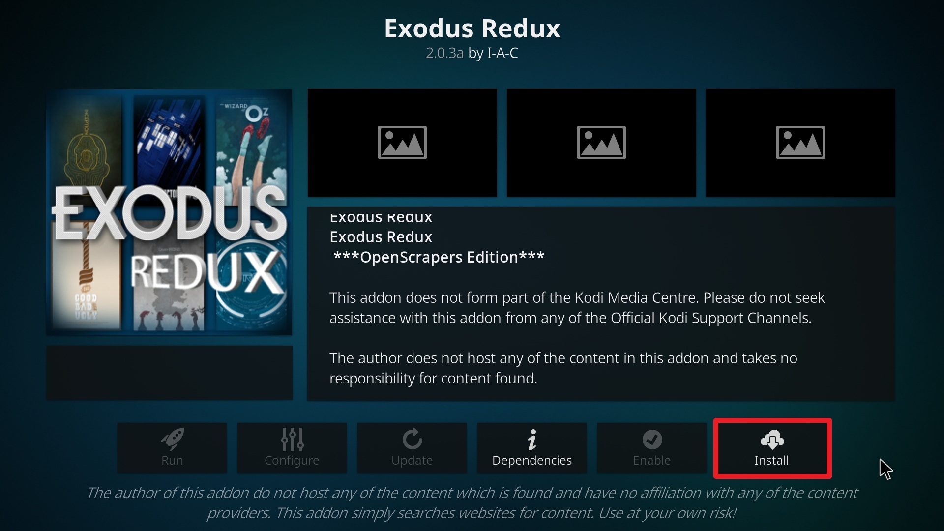 exodus redux install step 23