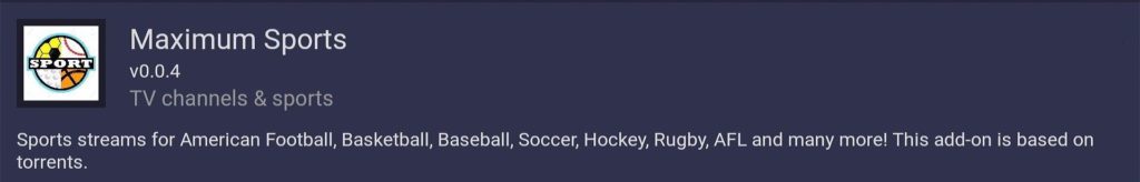 Maximum Sports