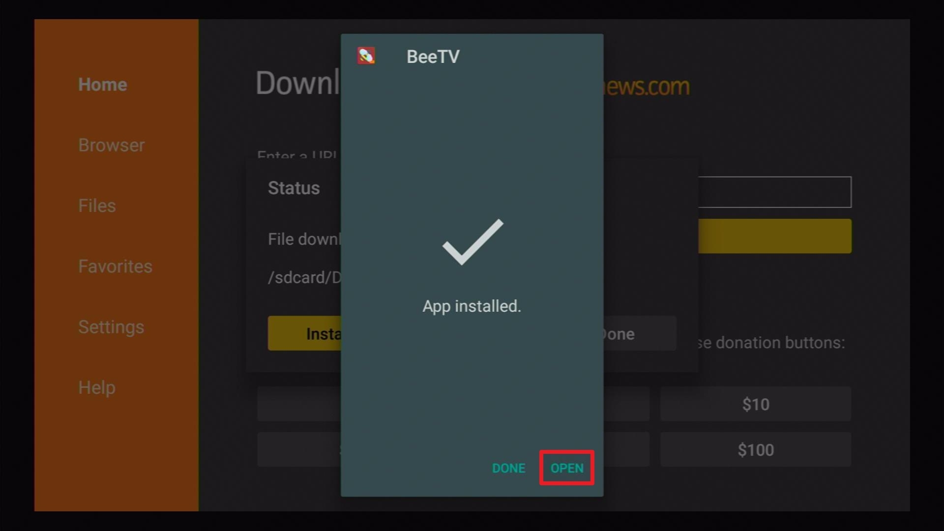 Beetv Step 14