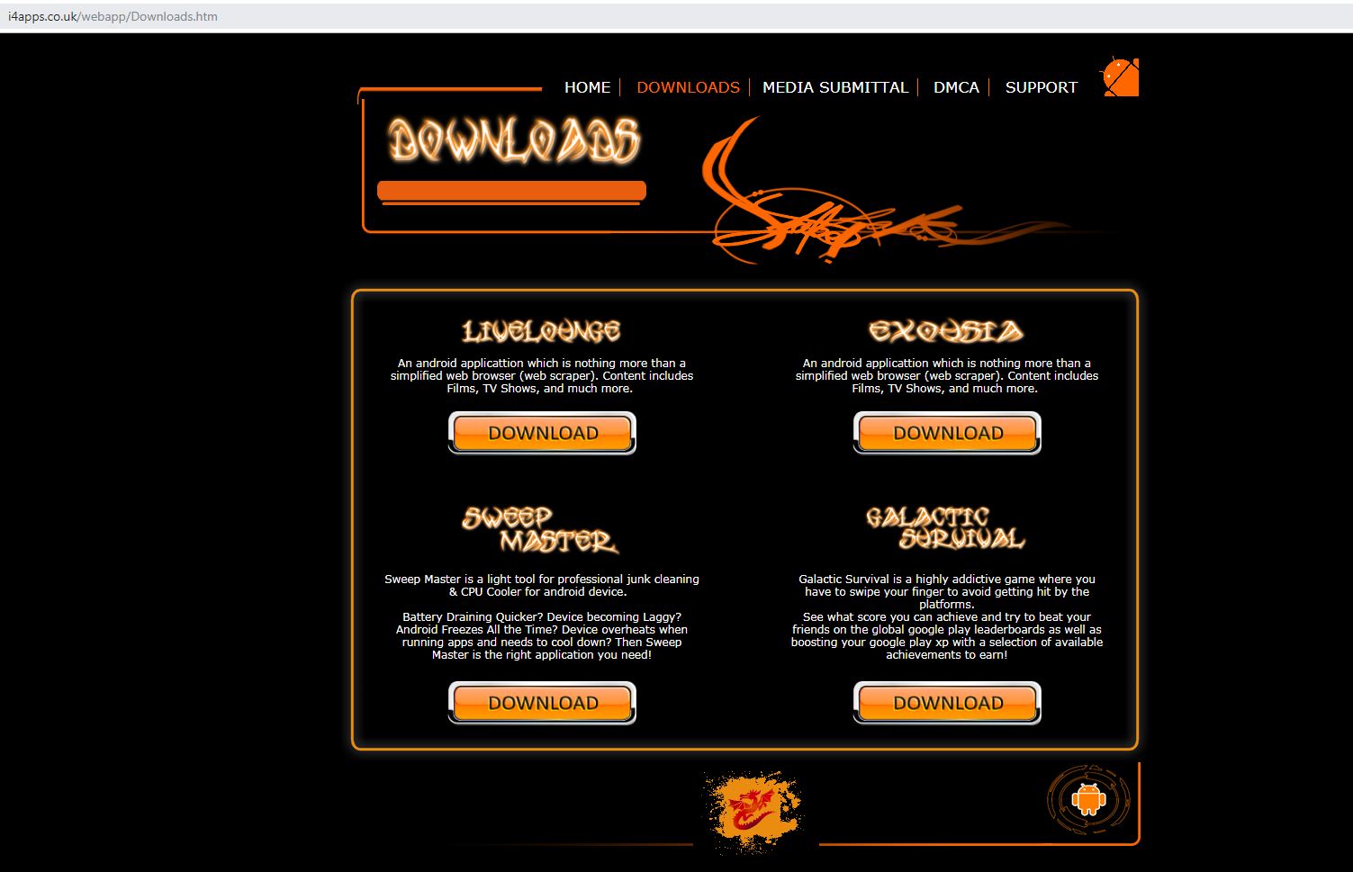 i4apps.co.uk website image