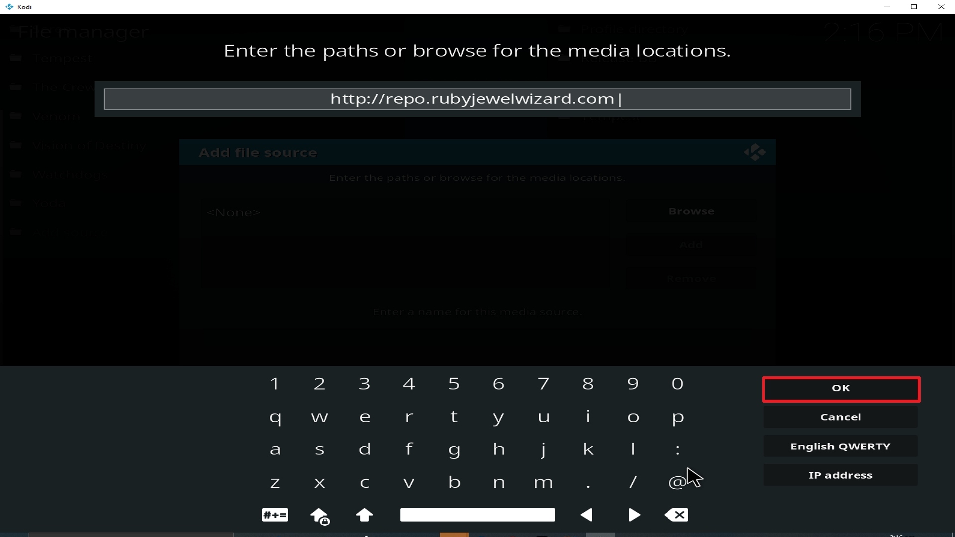 Step 10 Installing Grease Lightning addon on Kodi