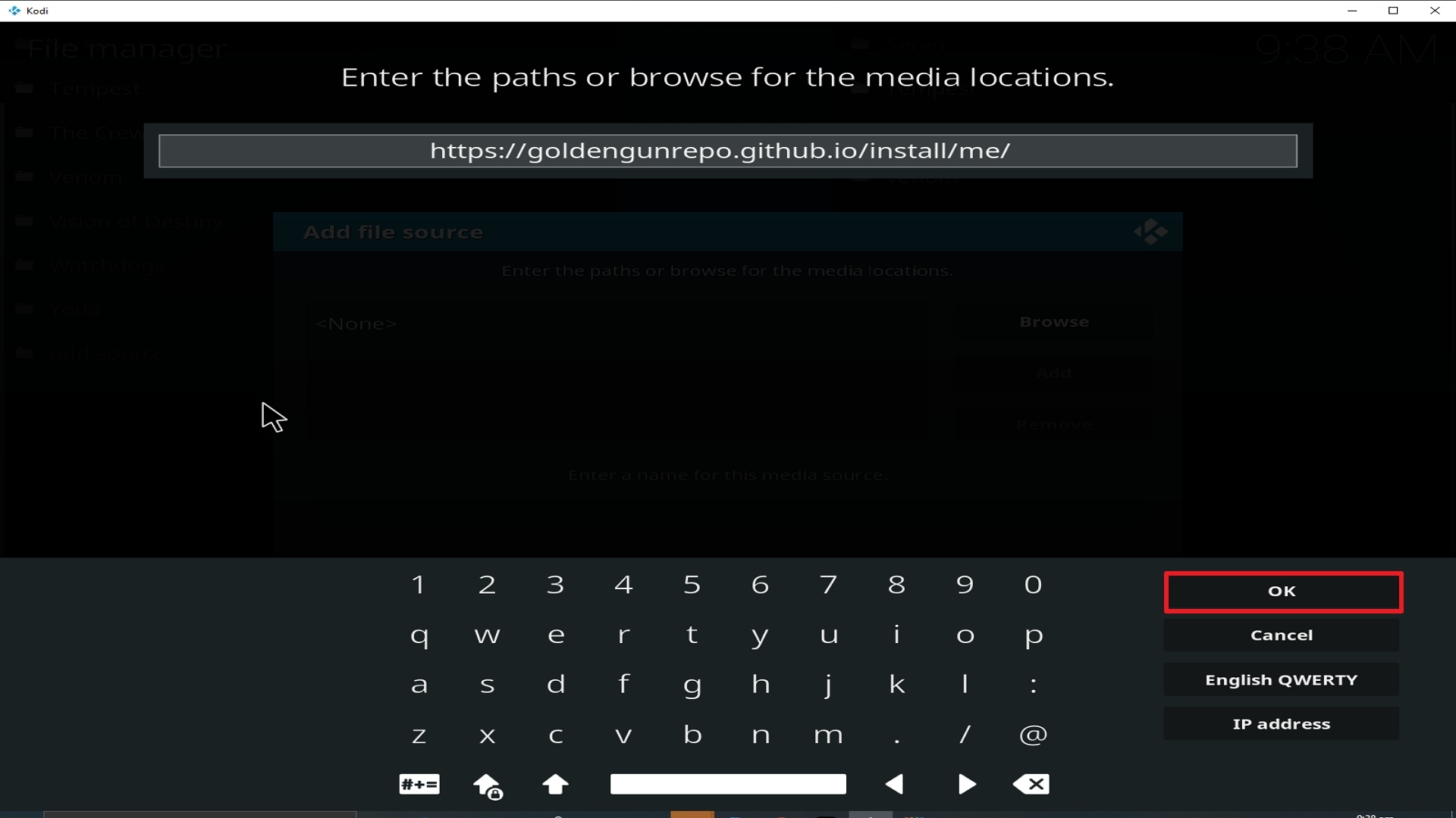 Step 10 Installing I Am Ego addon on Kodi
