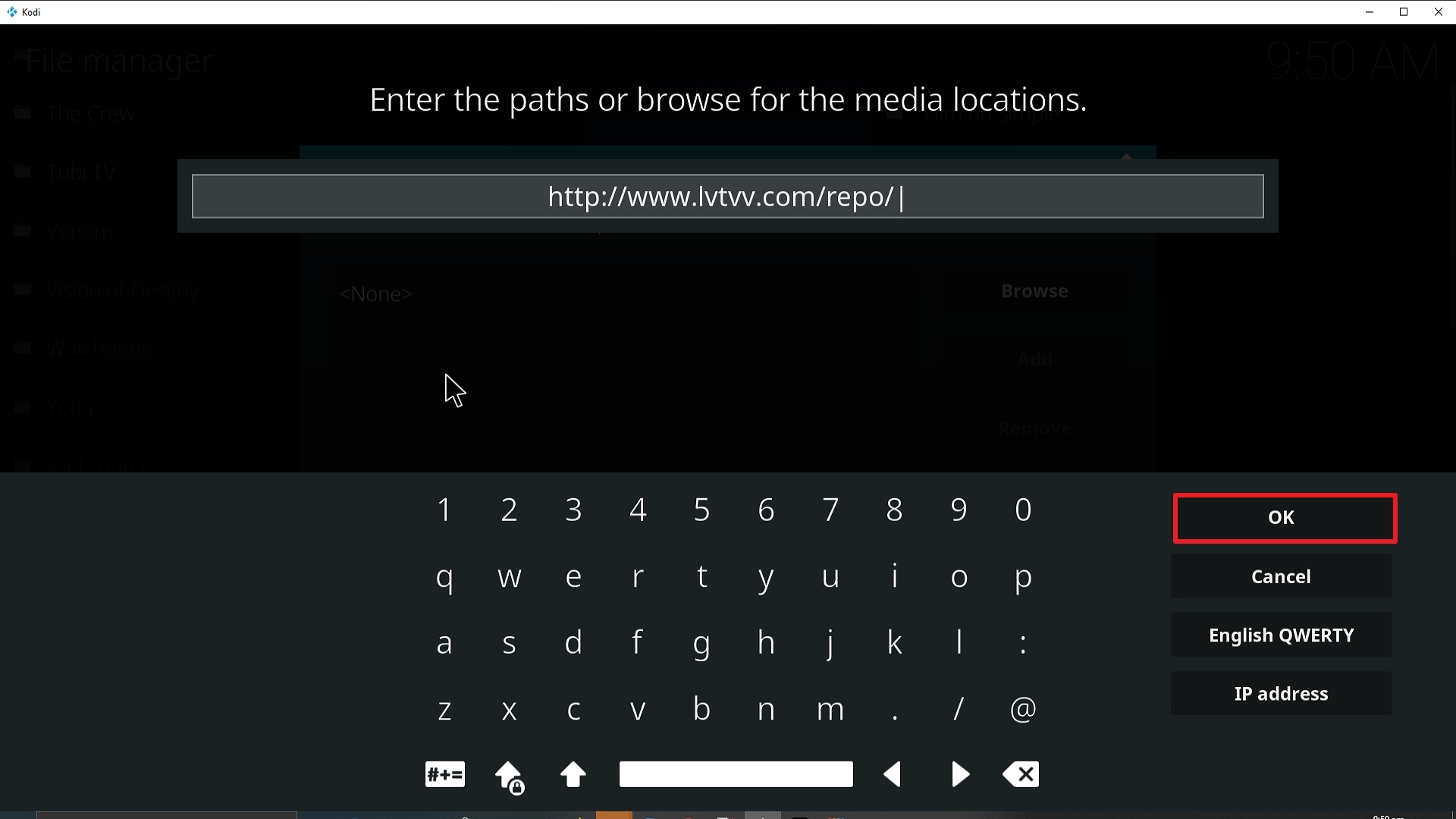 Step 10 Installing YouPorn addon on Kodi