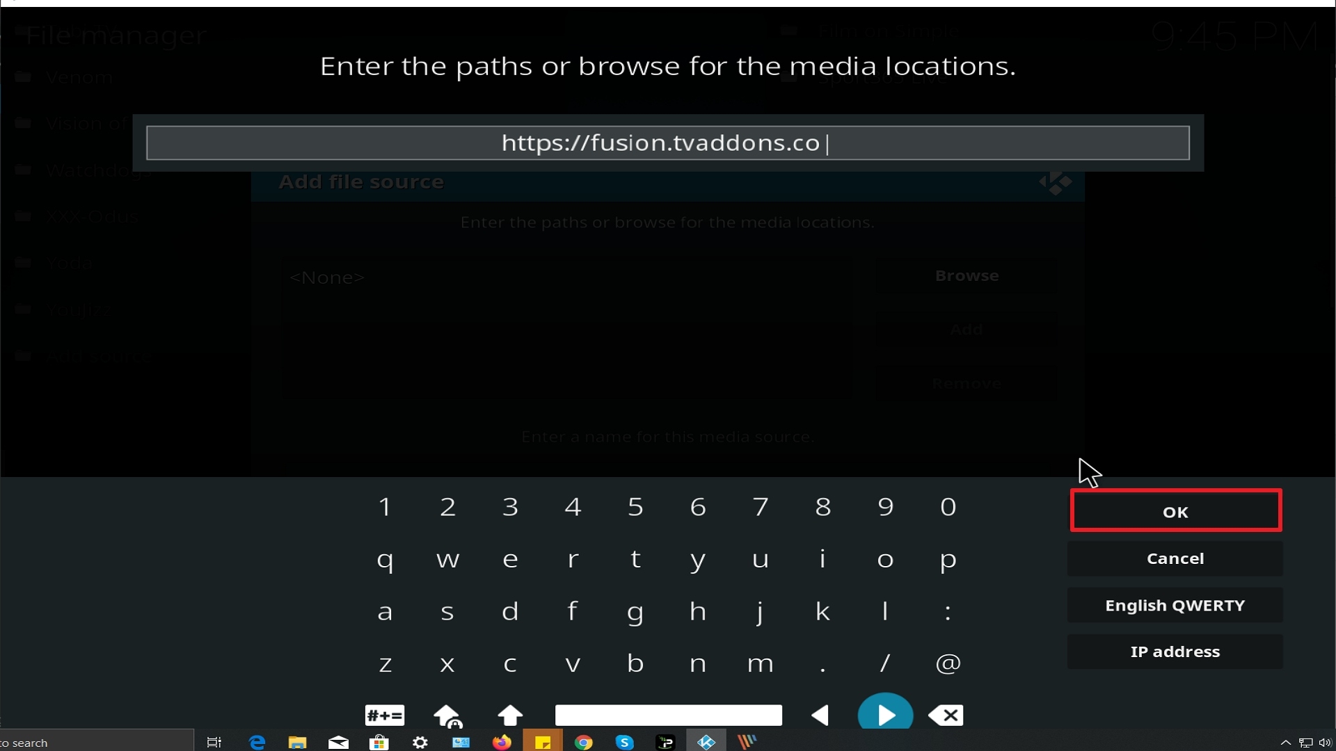 Step 10 Installing Youjizz addon on Kodi