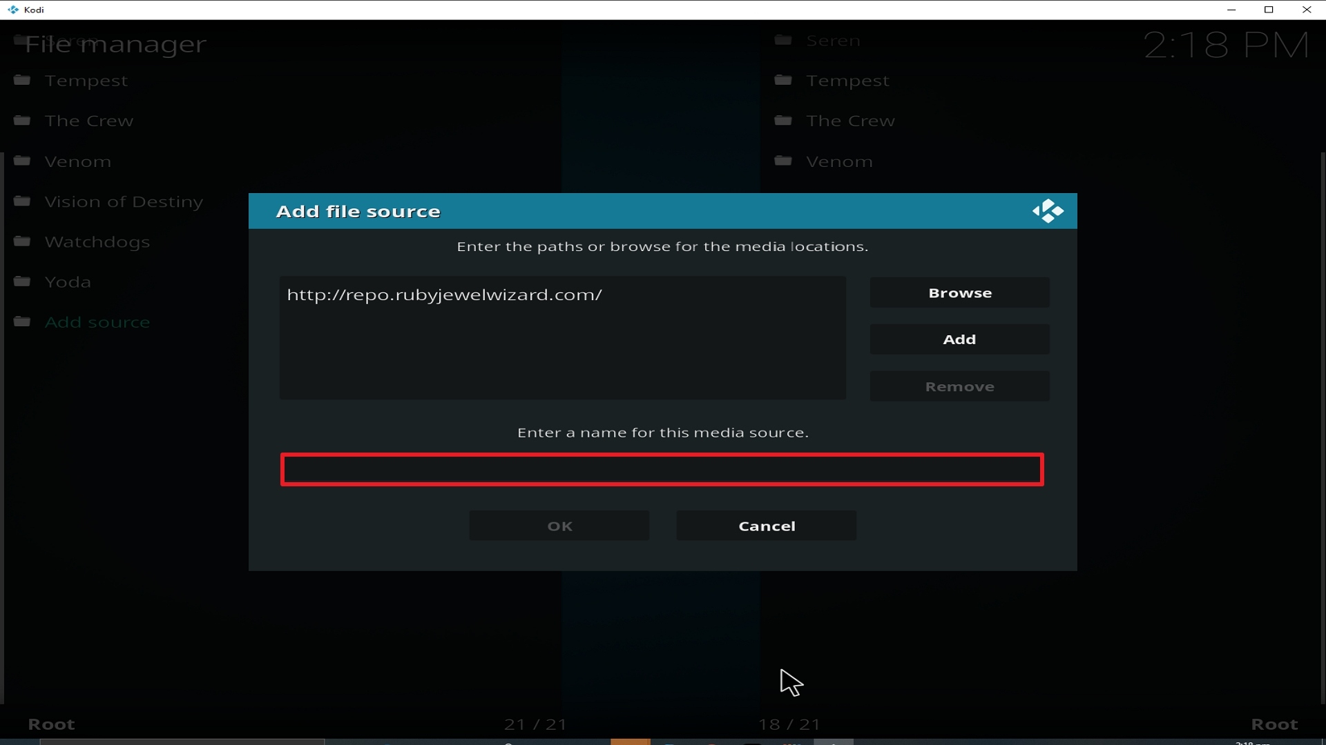 Step 11 Installing Grease Lightning addon on Kodi
