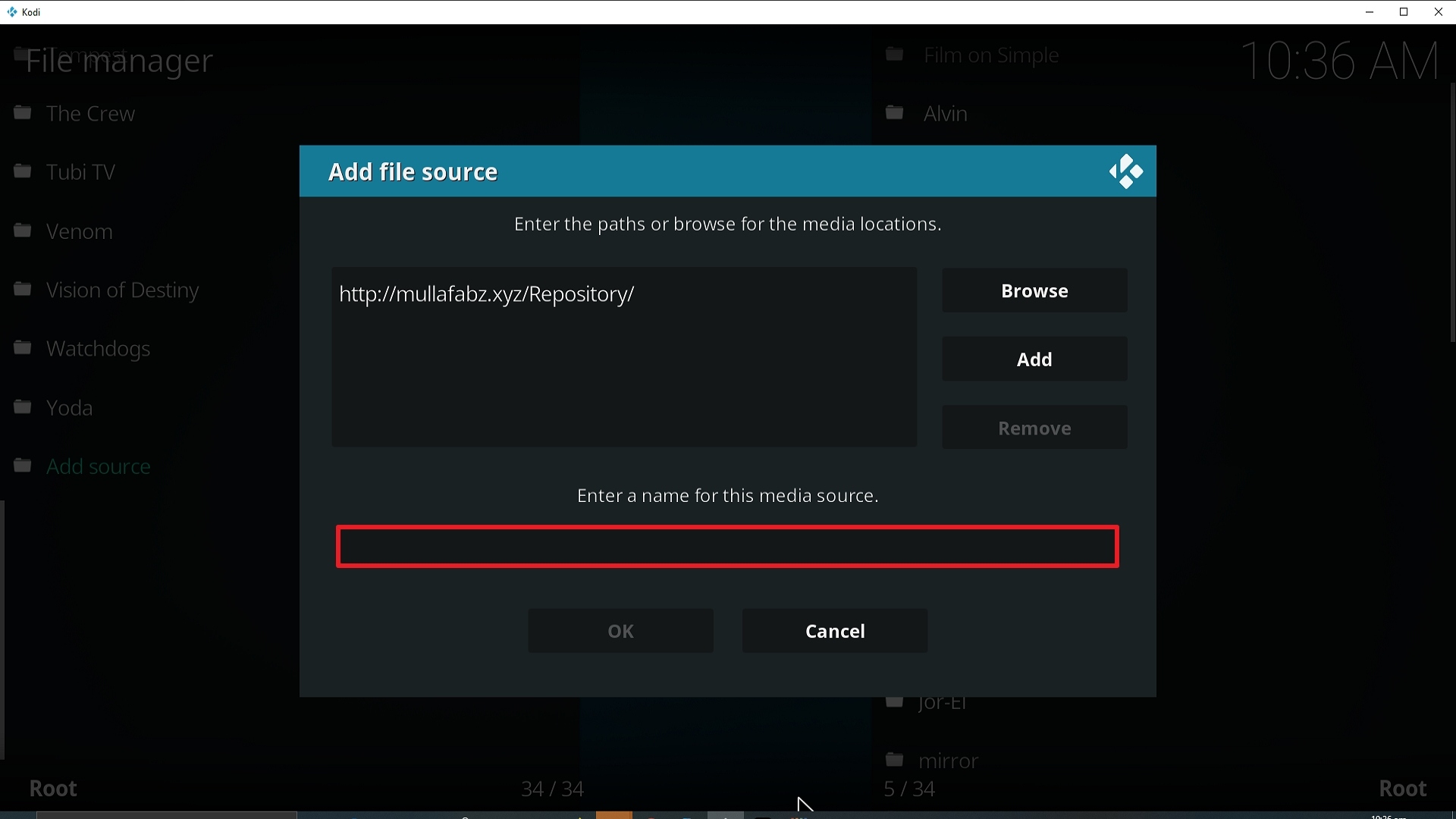 Step 11 Installing Rising Tides addon on Kodi