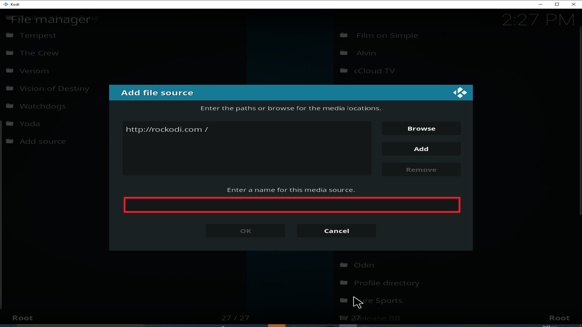 Step 11 Installing Strikes Movie Zone addon on Kodi