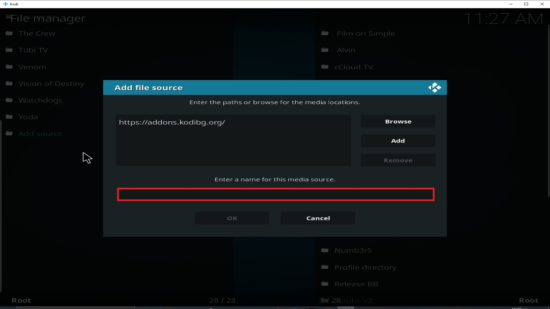 Step 11 Installing Tubi TV addon on Kodi