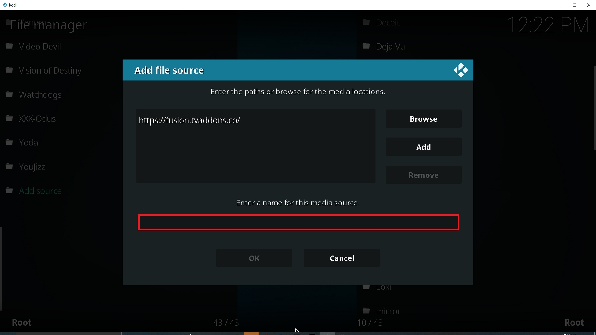 Step 11 Installing Ultimate Whitecream Kodi addon on Kodi