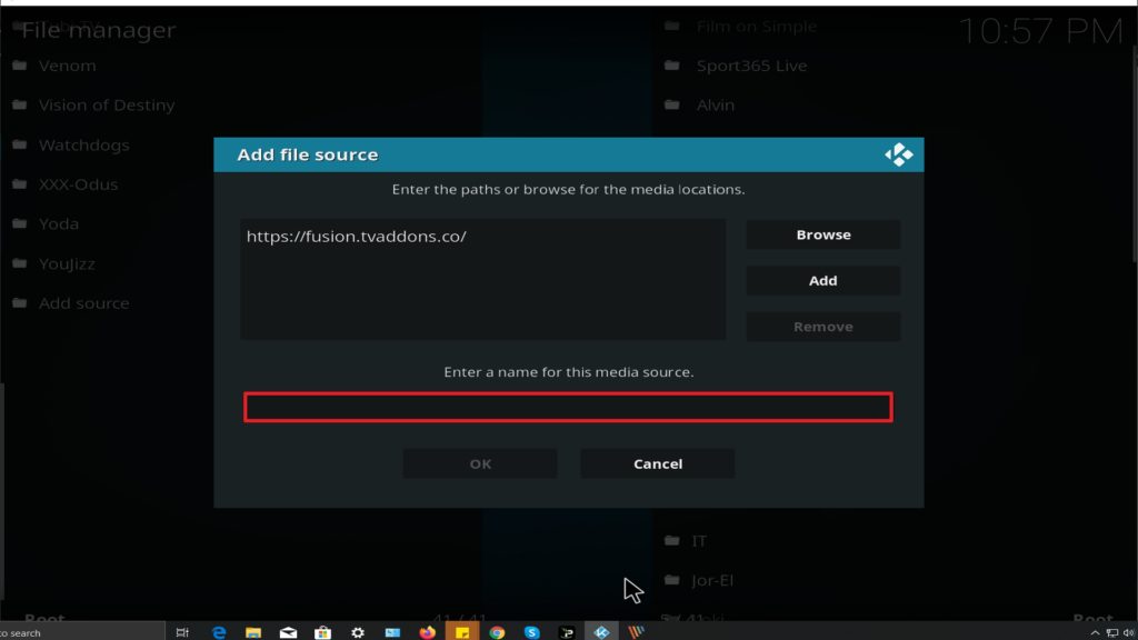 Step 11 Installing Video Devil Kodi addon on Kodi