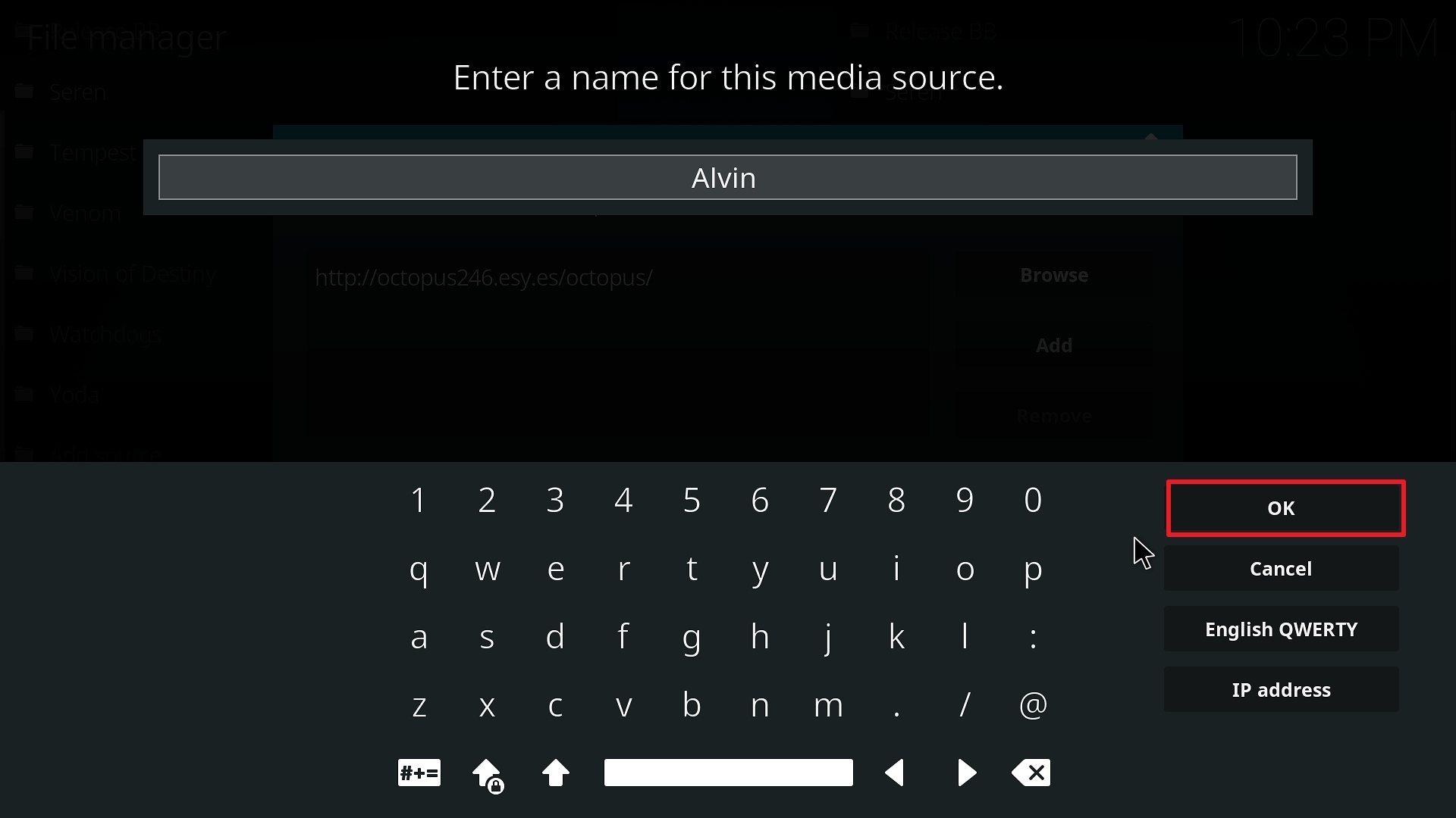 Step 13 Installing Alvin addon on Kodi