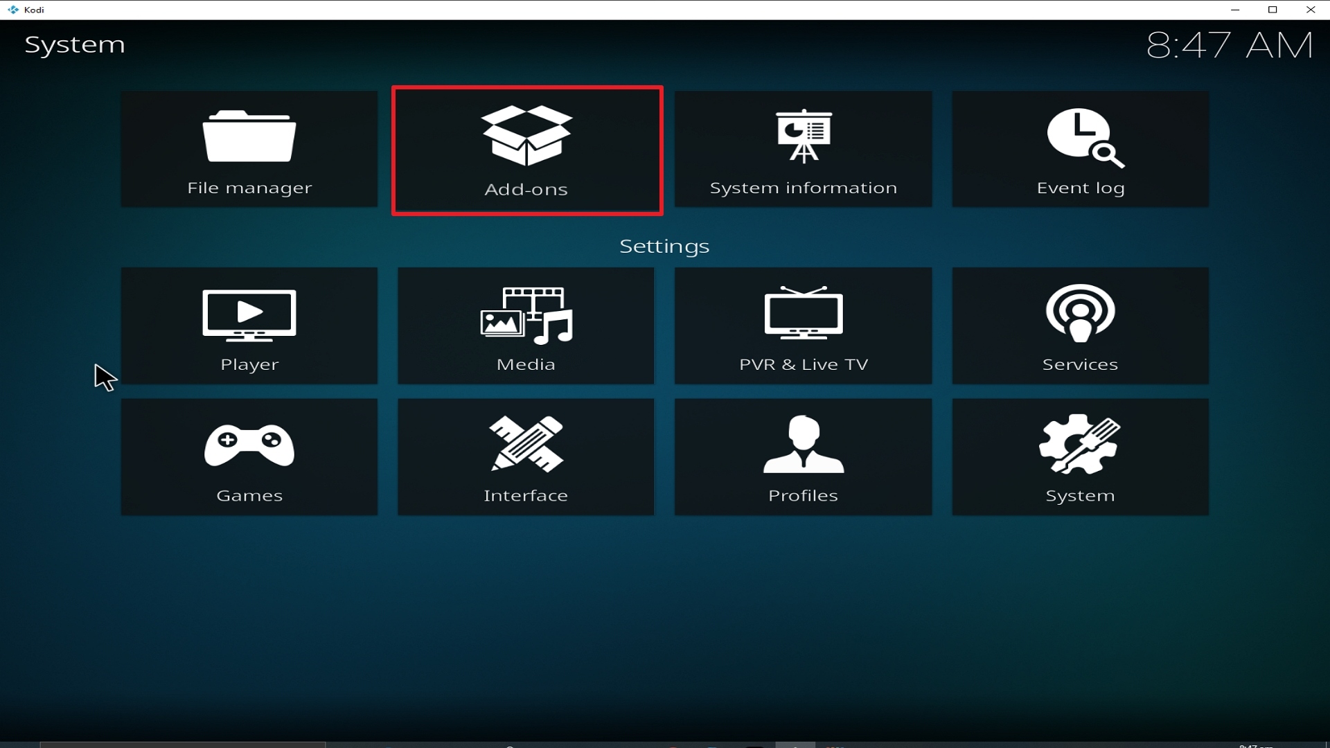 Step 15 Installing Mirror addon on Kodi