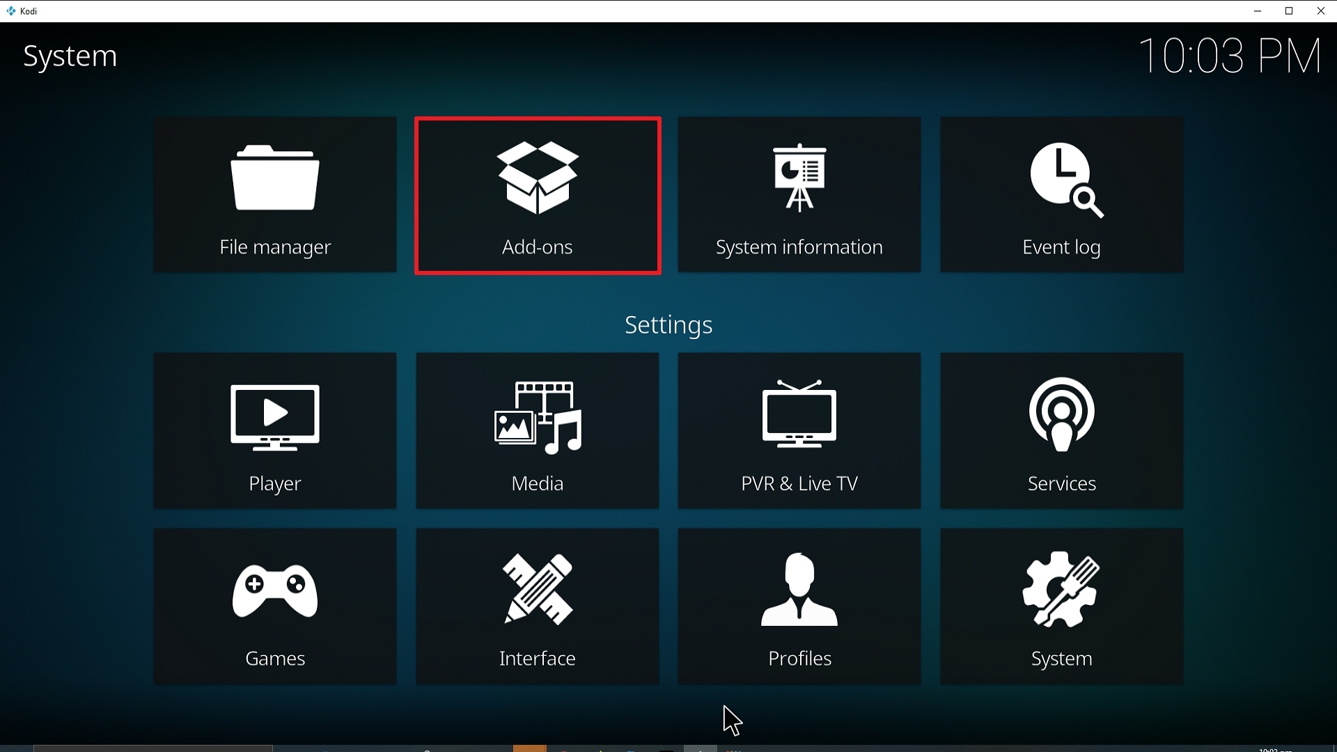 Step 15 Installing Sports Classic Kodi