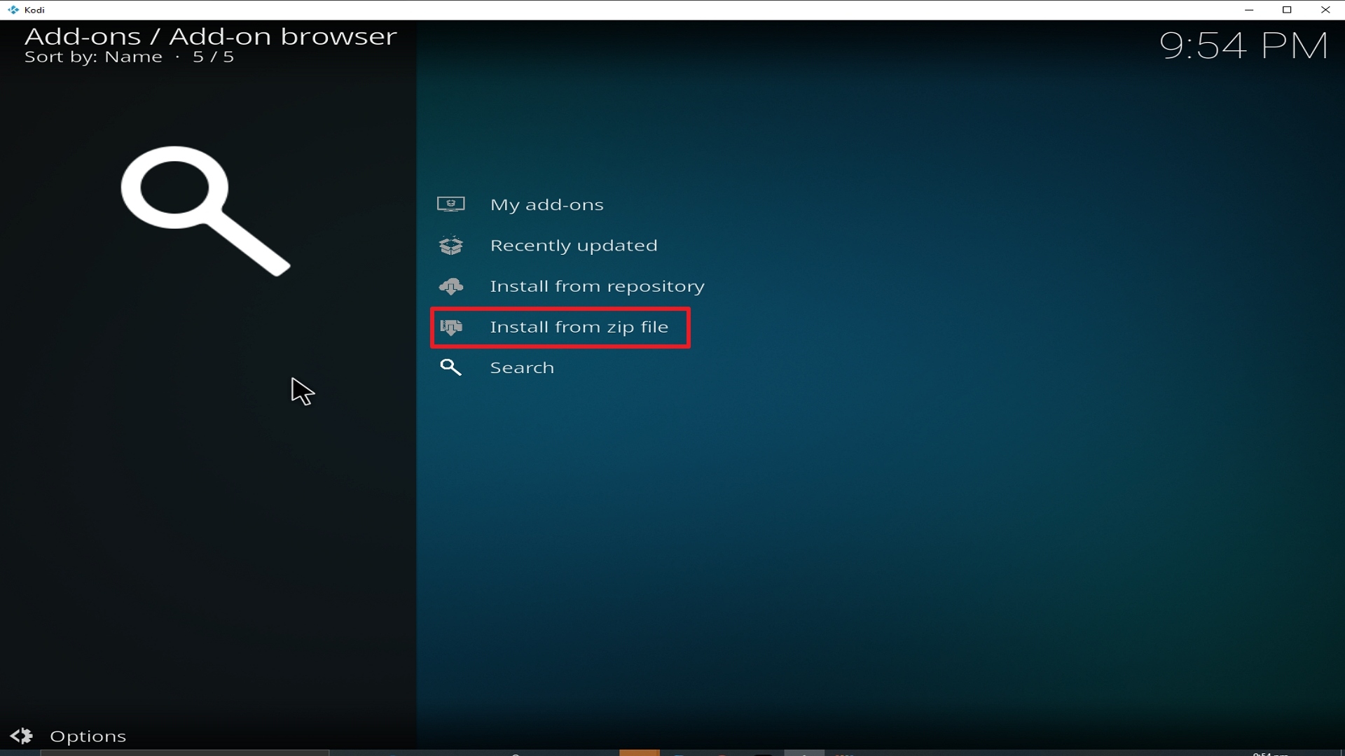 Step 16 Installing Genesis addon on Kodi