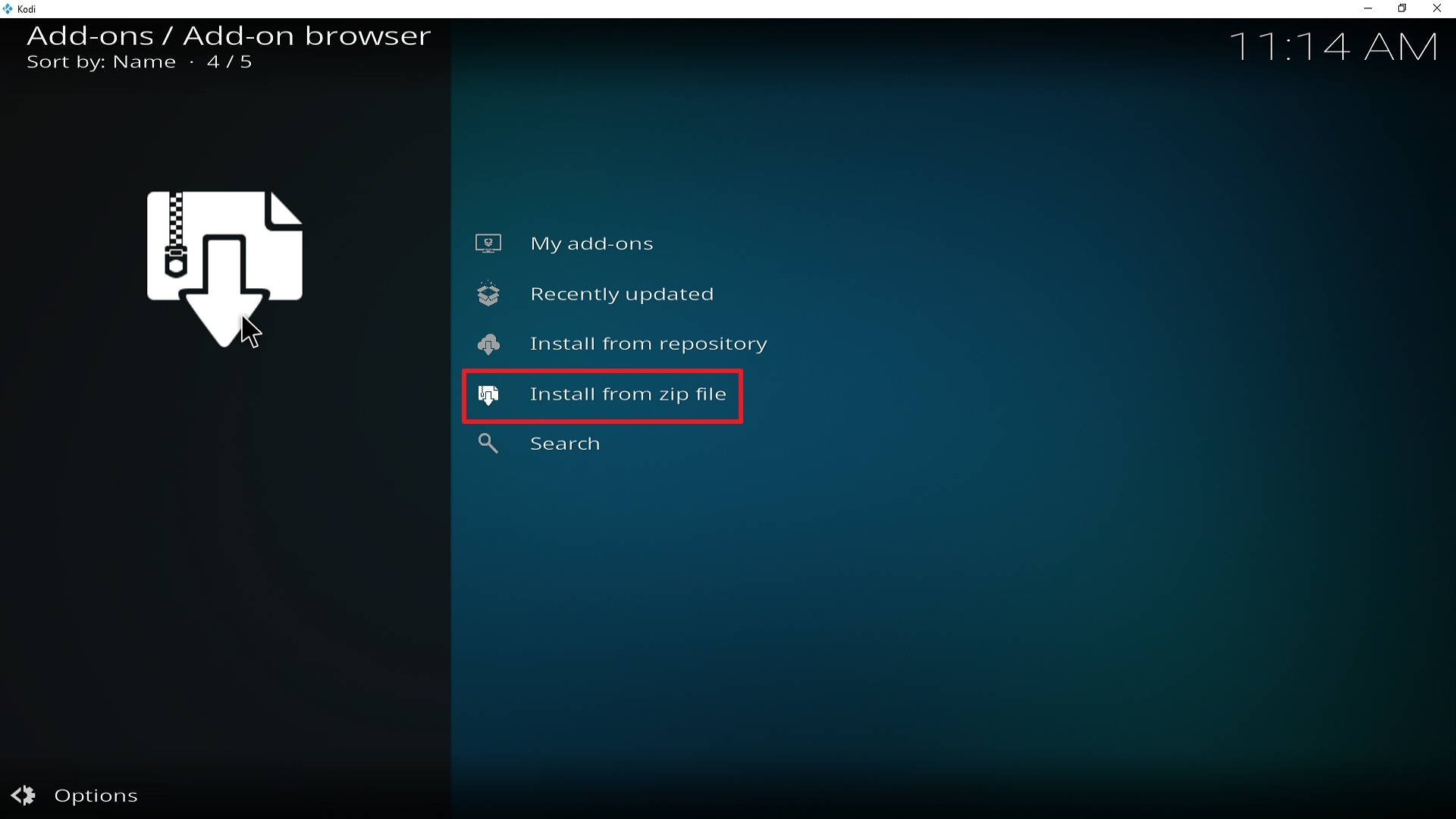 Step 16 Installing Sportowa TV addon on Kodi