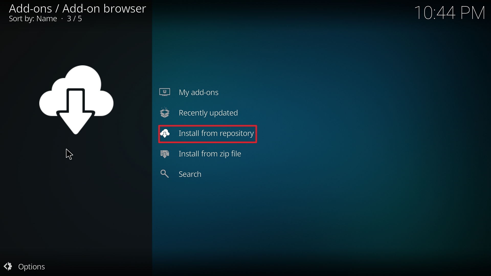 Step 19 Installing Alvin addon on Kodi