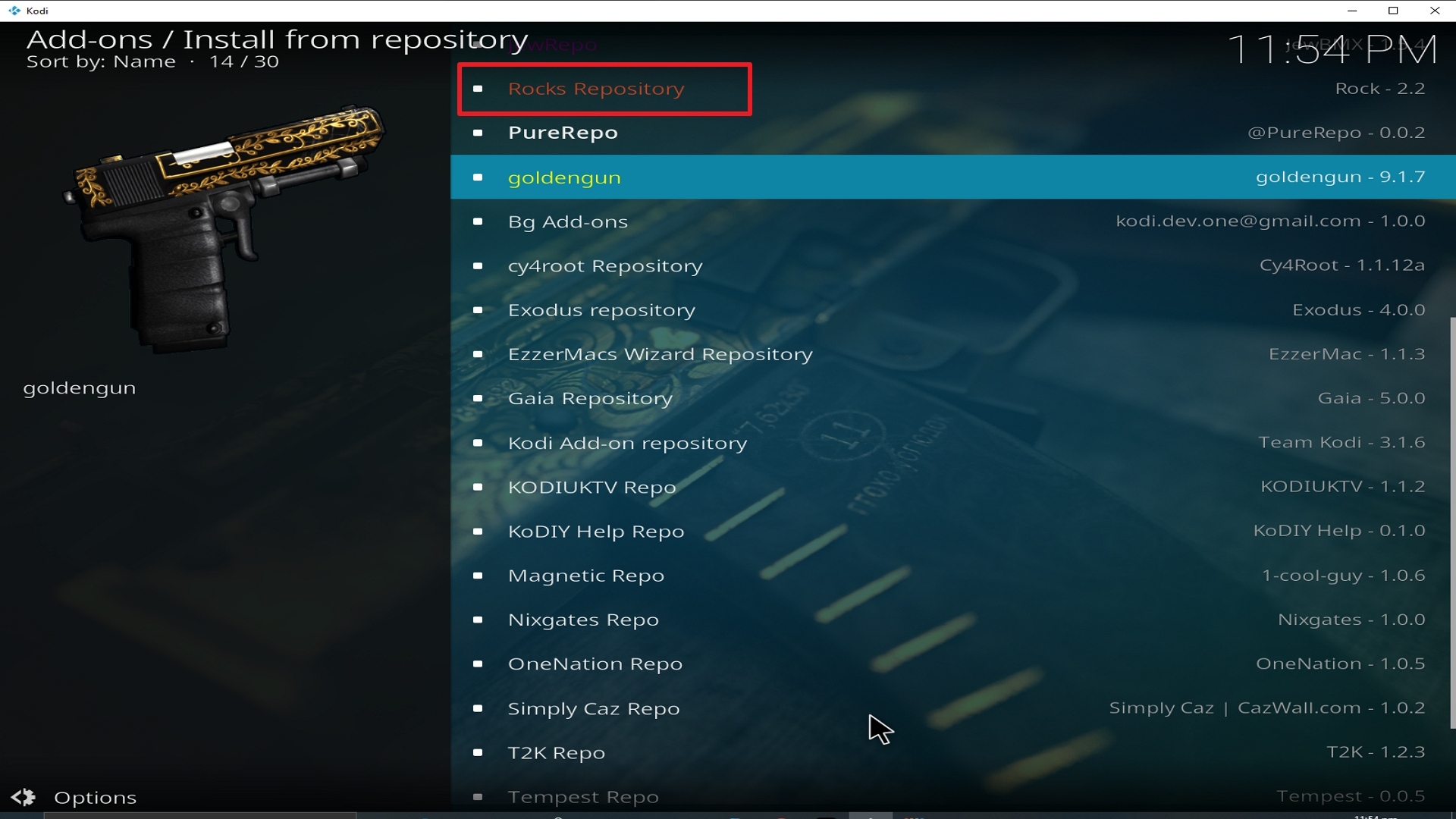 Step 20 Installing Fight Tube addon on Kodi