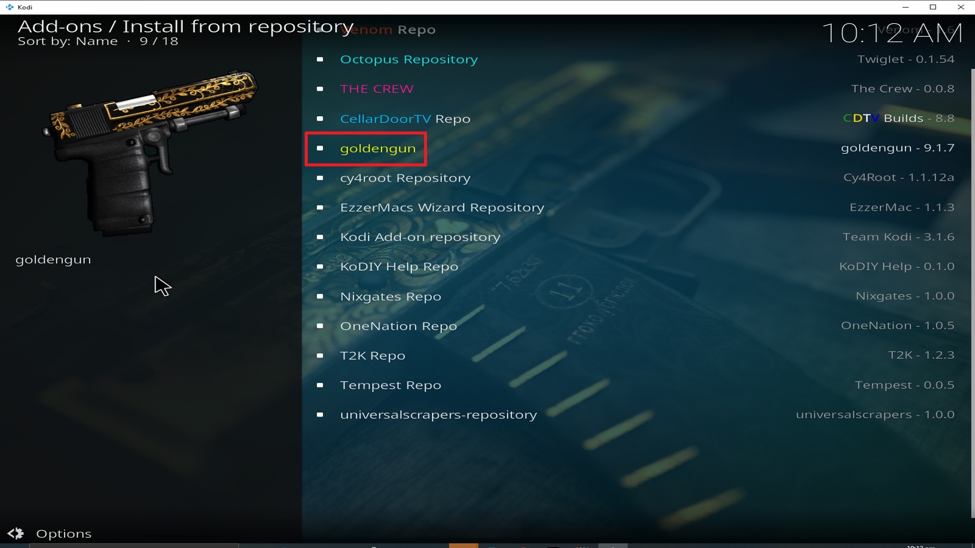 Step 20 Installing I Am Ego addon on Kodi