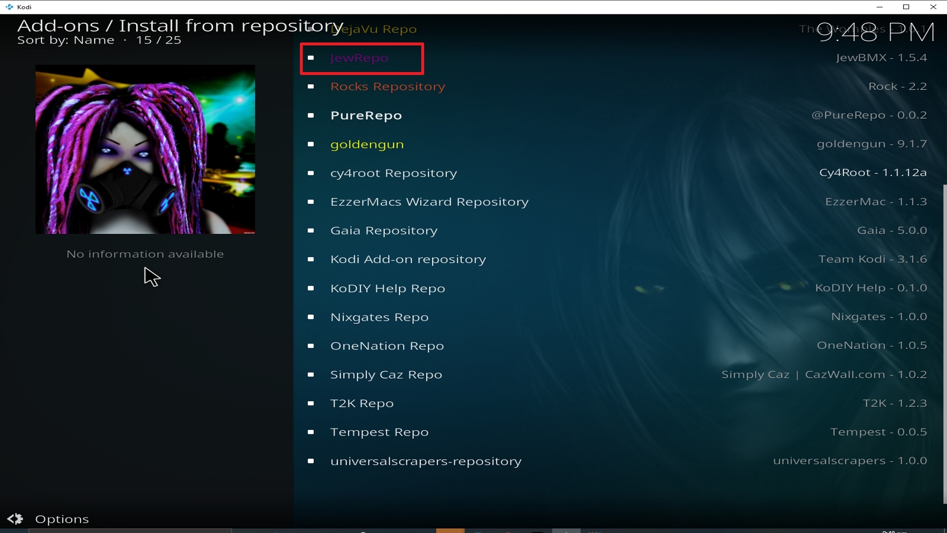 Step 20 Installing Scrubs V2 addon on Kodi