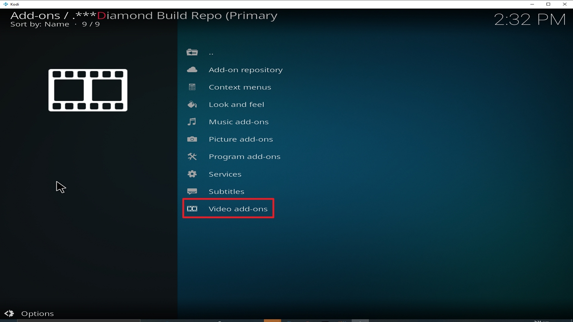 Step 21 Installing Grease Lightning addon on Kodi