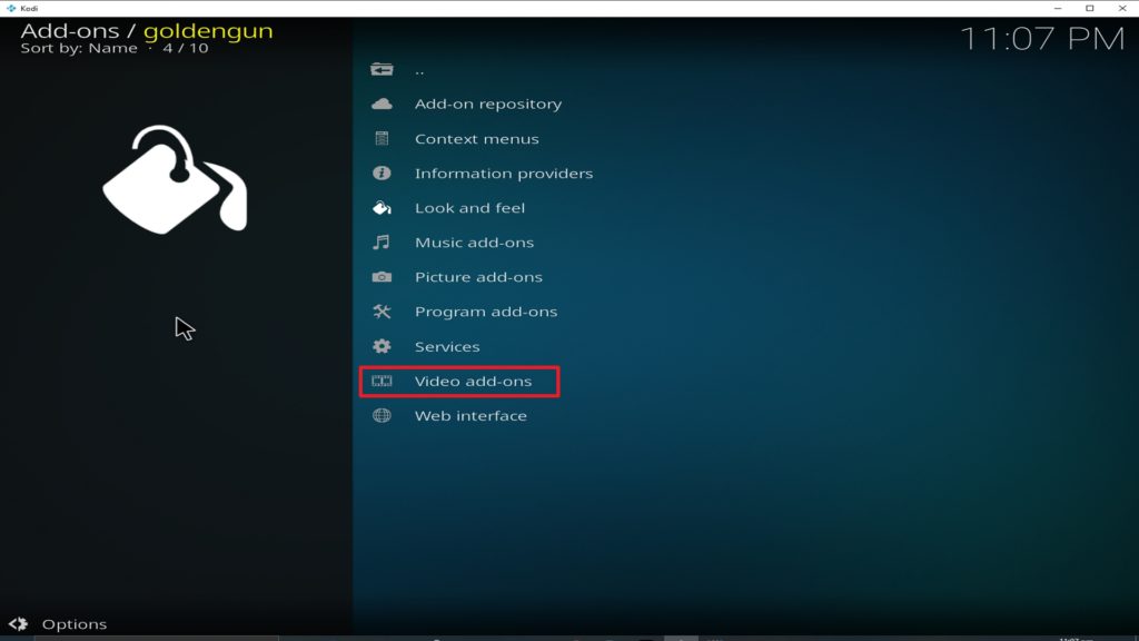 Step 21 Installing Odin addon on Kodi